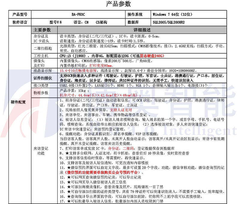 學(xué)校機(jī)關(guān)門(mén)衛(wèi)智能管理系統(tǒng)小區(qū)工廠寫(xiě)字樓訪客機(jī)人員進(jìn)出登記軟件