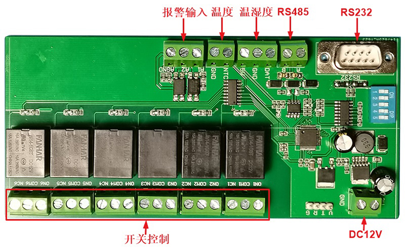 智慧農業(yè)灌溉工業(yè)驅動門禁閘機六路多功能繼電器控制方案定制開發(fā)