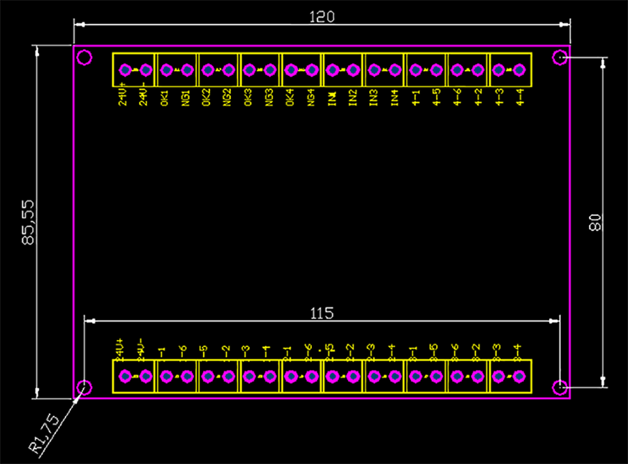 非標(biāo)自動化設(shè)備集線盒工業(yè)相機(jī)I/O電源光源PLC工控集線器控制板支持定制開發(fā)